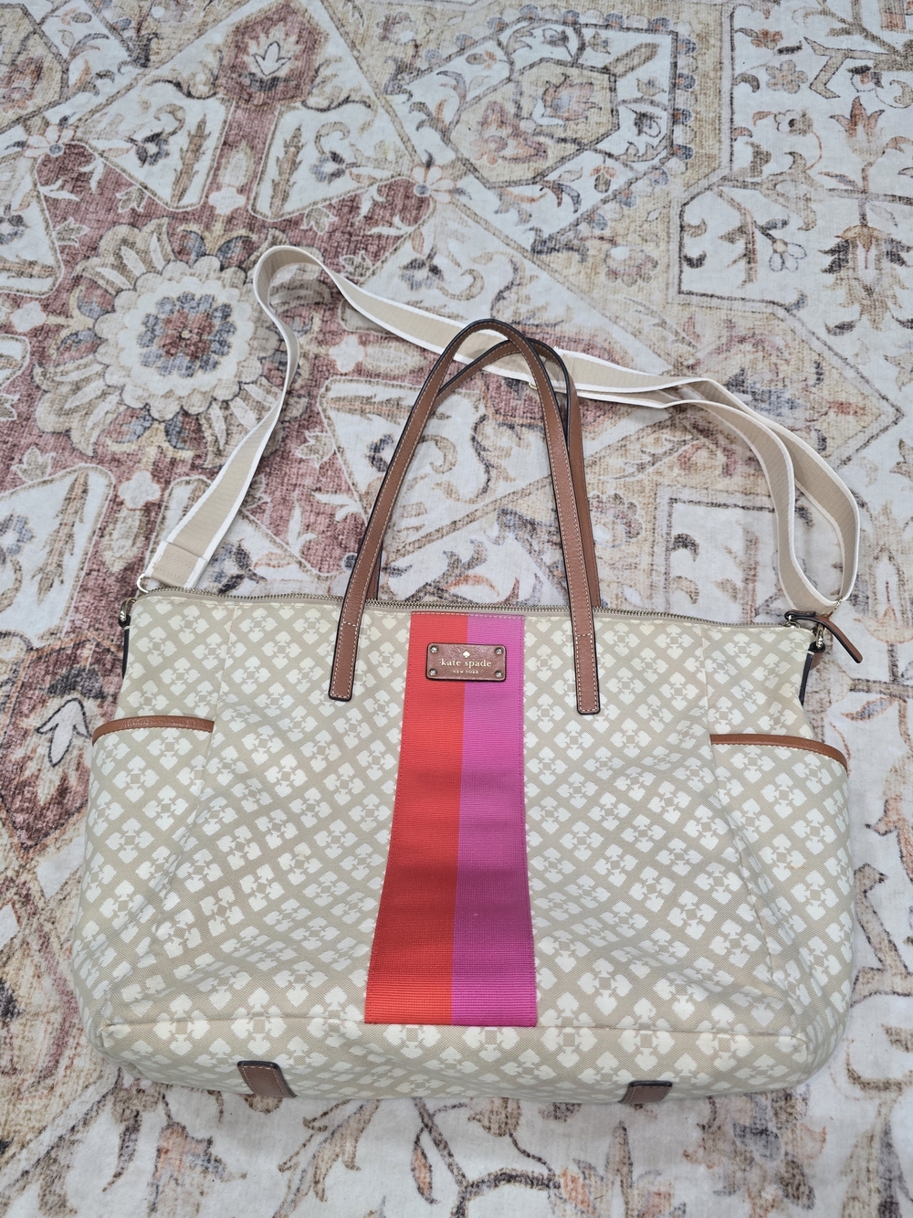 Kate Spade Adaira Stucco Diaper Bag